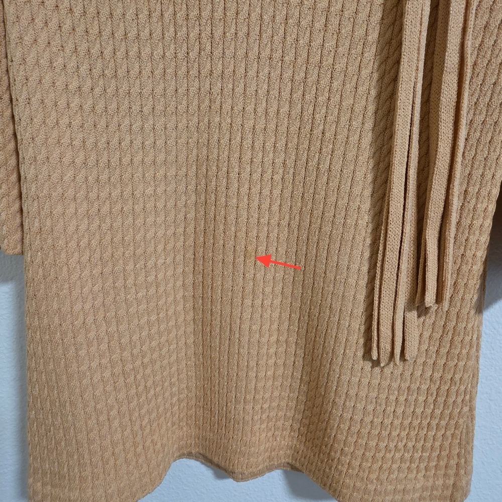 St. John Collection Tunic Sweater Women 2 V Neck Belt Santana Knit Top USA Read - Picture 7 of 7